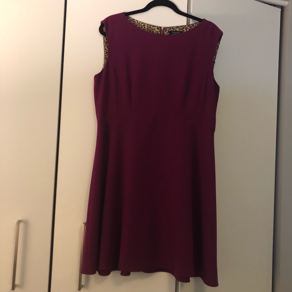 Tahari fit and flare dress